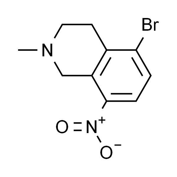 5-溴-2-甲基-8-硝基-1,2,3,4-四氢异喹啉