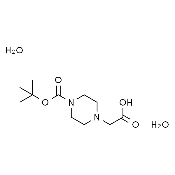 2-(4-(叔丁氧基羰基)哌嗪-1-基)乙酸二水合物