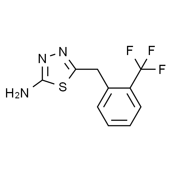 5-[[2-(Trifluoromethyl)phenyl]methyl]-1,3,4-thiadiazol-2-amine