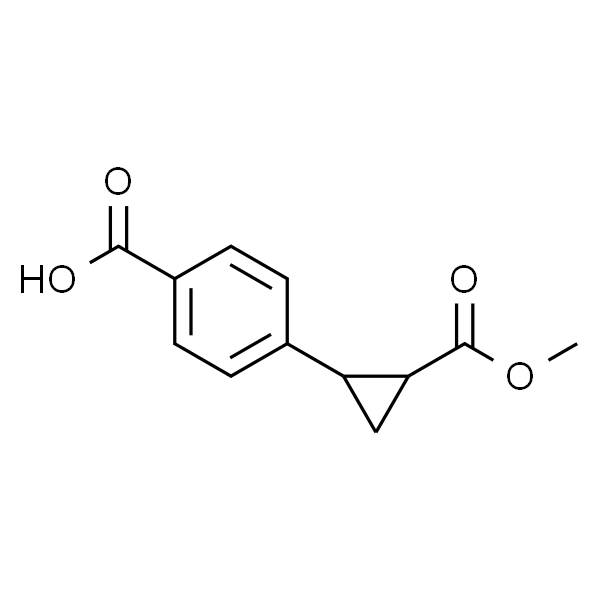 4-(2-(甲氧基羰基)环丙基)苯甲酸