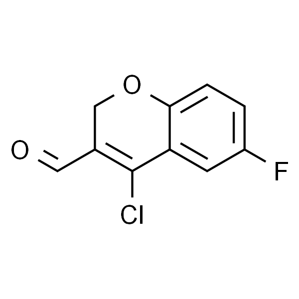 4-氯-6-氟-2H-苯并吡喃-3-甲醛
