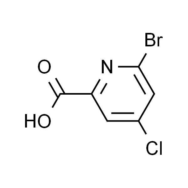 6-溴-4-氯吡啶-2-羧酸