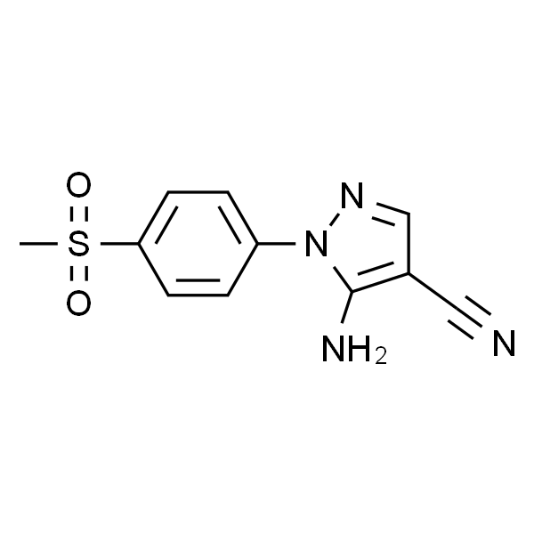 5-氨基-1-(4-(甲基磺酰基)苯基)-1H-吡唑-4-甲腈
