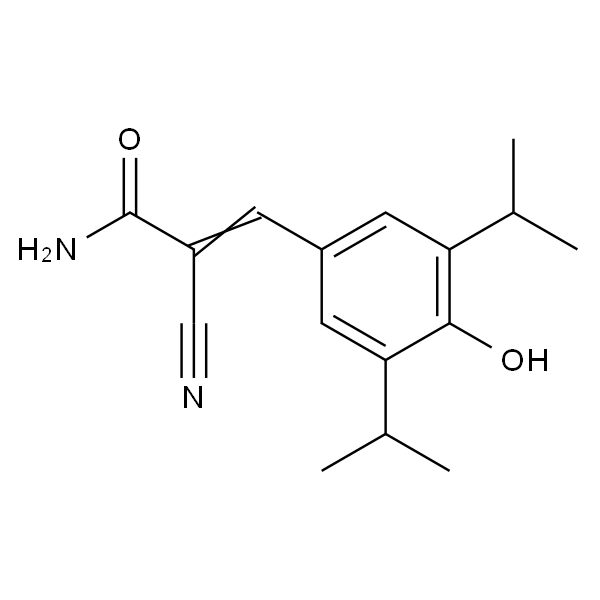 2-Propenamide, 2-cyano-3-(4-hydroxy-3,5-bis(1-methylethyl)phenyl)-