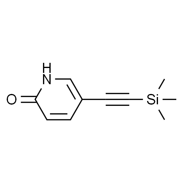 5-((trimethylsilyl)ethynyl)pyridin-2(1H)-one