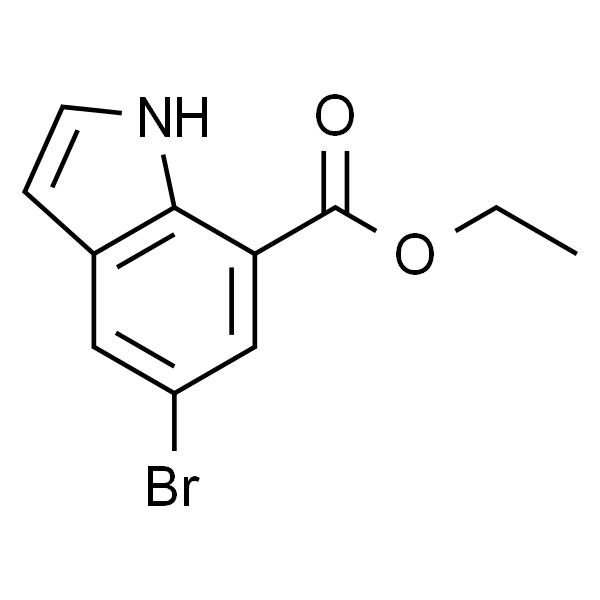 5-溴-1H-吲哚-7-羧酸乙酯