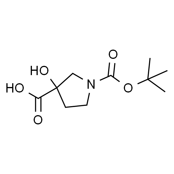 1-Boc-3-羟基吡咯烷-3-羧酸