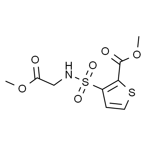 3-磺酰氨基乙酸甲酯-2-噻吩甲酸甲酯