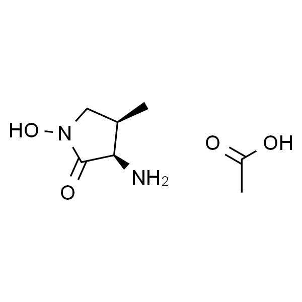 (3R,4R)-1-羟基-3-氨基-4-甲基-2-吡咯烷酮醋酸盐