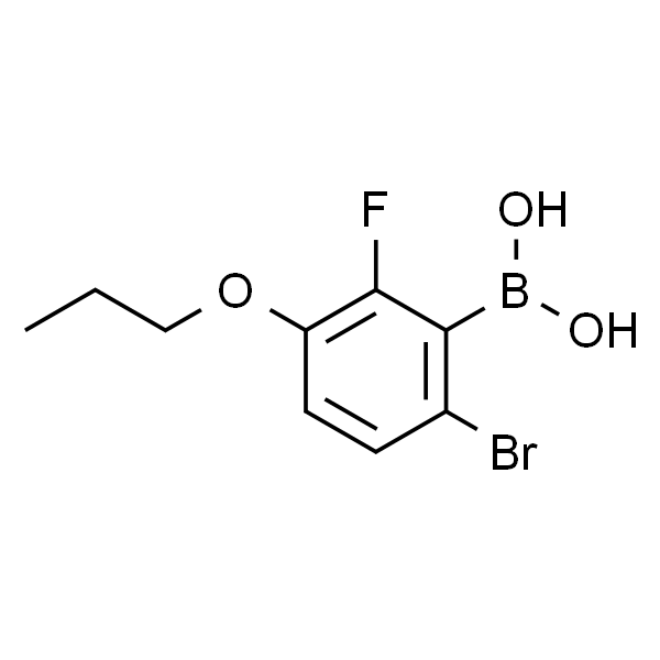 6-Bromo-2-fluoro-3-propoxyphenylboronic acid