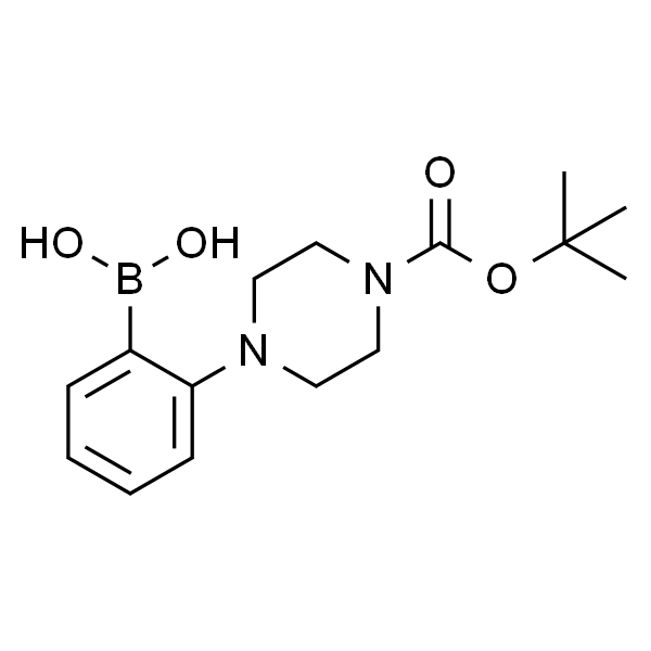 4-(2-(4,4,5,5-四甲基-1,3,2-二氧硼杂环戊烷-2-基)苯)哌嗪-1-羧酸叔丁酯