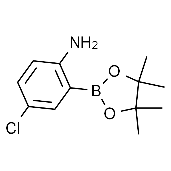 4-氯-2-(4,4,5,5-四甲基-1,3,2-二氧硼杂环戊烷-2-基)苯胺