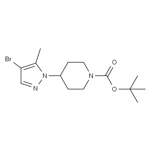 4-(4-溴-5-甲基-1H-吡唑-1-基)哌啶-1-羧酸叔丁酯