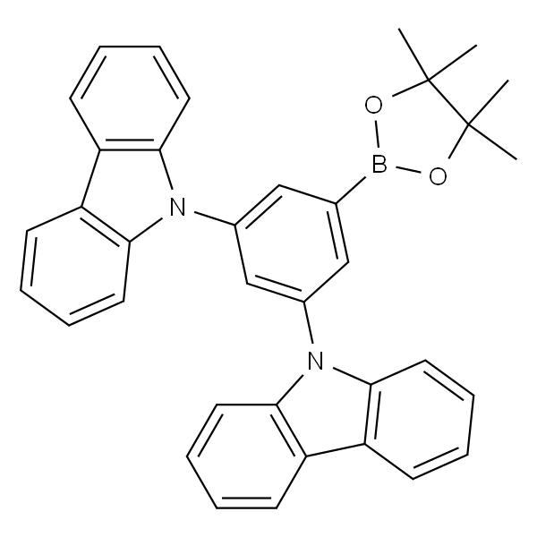 9,9''-(5-(4,4,5,5-四甲基-1,3,2-二氧硼杂环戊烷-2-基)-1,3-亚苯基)双(9H-咔唑)