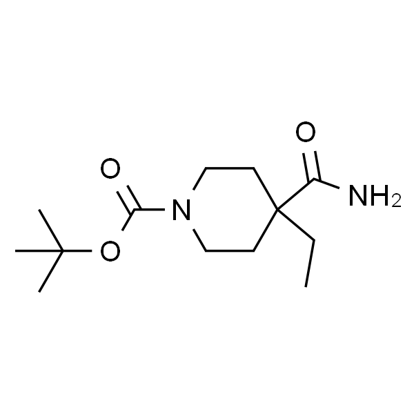 1-Boc-4-乙基-4-哌啶甲酰胺