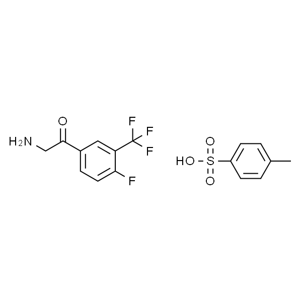 1-(3-三氟甲基-4-氟苯基)-2-氨基乙酮对甲苯磺酸盐