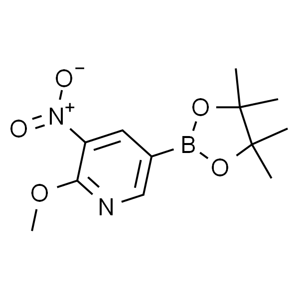 2-甲氧基-3-硝基-5-(4,4,5,5-四甲基-[1,3,2]二噁硼烷-2-基)-吡啶