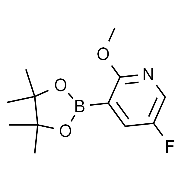 5-氟-2-甲氧基-3-(4,4,5,5-四甲基-1,3,2-二氧硼杂环戊烷-2-基)吡啶
