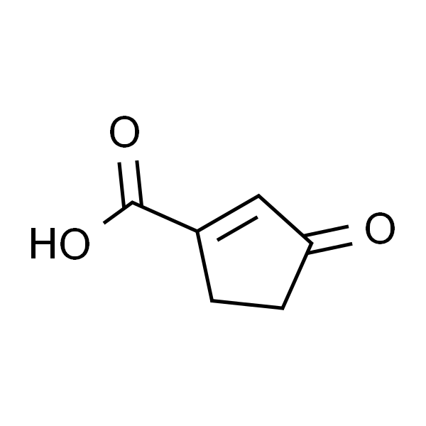 3-氧代环戊-1-烯羧酸