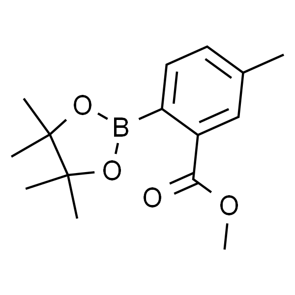 5-甲基-2-(4,4,5,5-四甲基-1,3,2-二氧杂硼烷-2-基)苯甲酸甲酯