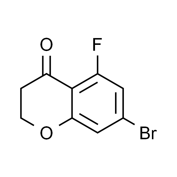7-溴-5-氟苯并二氢吡喃-4-酮