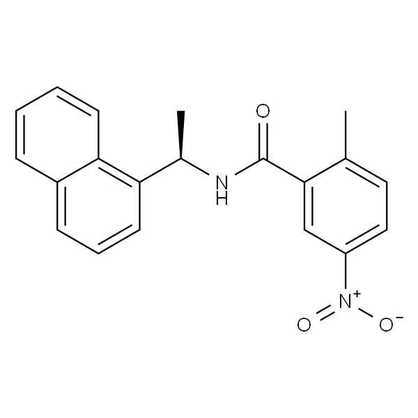 (R)-2-甲基-N-(1-(萘-1-基)乙基)-5-硝基苯甲酰胺