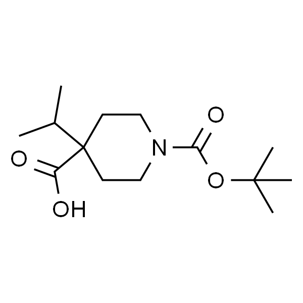 N-Boc-4-异丙基-4-哌啶甲酸