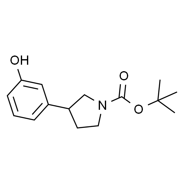 3-(3-羟基苯基)吡咯烷-1-羧酸叔丁酯