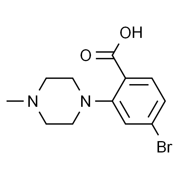 2-(4-甲基-1-哌嗪基)-4-溴苯甲酸