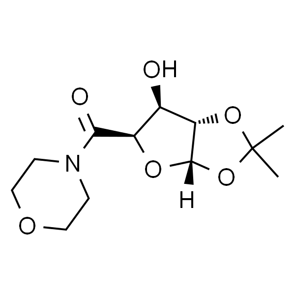 ((3AS,5R,6S,6AS)-6-羟基-2,2-二甲基四氢呋喃并[2,3-d] [1,3]二氧杂环戊烯-5-基)(吗啉代)甲酮
