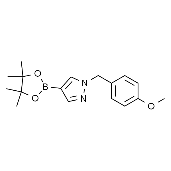 1-(4-甲氧基苄基)-4-(4,4,5,5-四甲基-1,3,2-二氧杂硼烷-2-基)-1H-吡唑