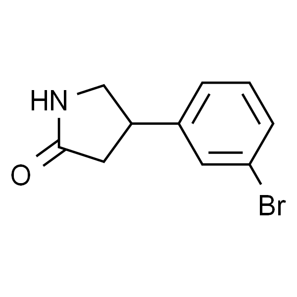 4-(3-溴苯基)-2-吡咯烷酮