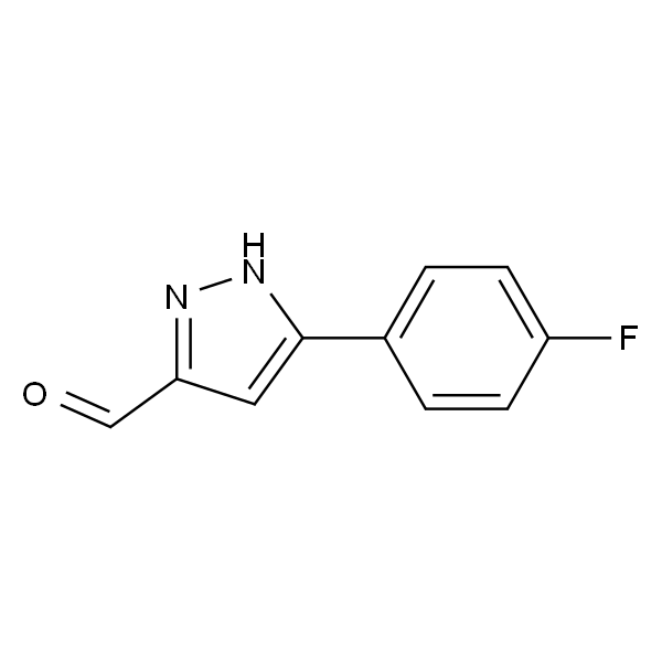 5-(4-氟苯基)-1H-吡唑-3-碳醛