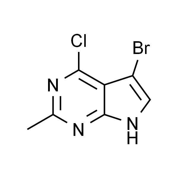 5-BroMo-4-chloro-2-Methyl-7H-pyrrolo[2,3-d]pyriMidine