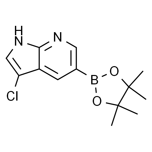 3-氯-5-(4,4,5,5-四甲基-1,3,2-二氧代苯并呋喃-2-基)-1H-吡咯[2,3-b]吡啶