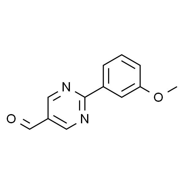 2-(3-Methoxyphenyl)pyrimidine-5-carboxaldehye