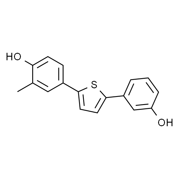 4-(5-(3-羟基苯基)噻吩-2-基)-2-甲基苯酚