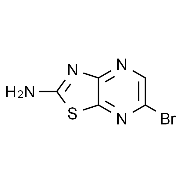 6-溴噻唑[4,5-b]吡嗪-2-胺