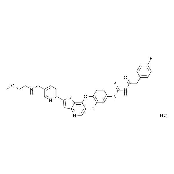 Glesatinib (hydrochloride)