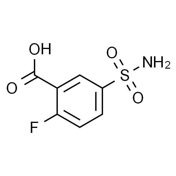 2-氟-5-磺酰胺苯甲酸