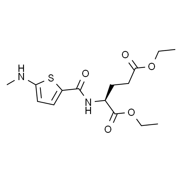 (S)-2-(5-(甲基氨基)噻吩-2-甲酰氨基)戊二酸二乙酯