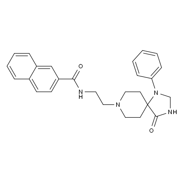 N-(2-(4-氧代-1-苯基-1,3,8-三氮杂螺[4.5]癸烷-8-基)乙基)-2-萘酰胺