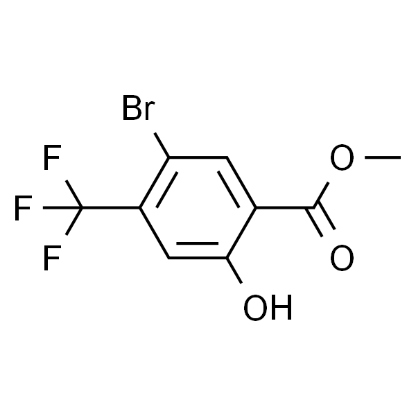 5-溴-2-羟基-4-(三氟甲基)苯甲酸甲酯