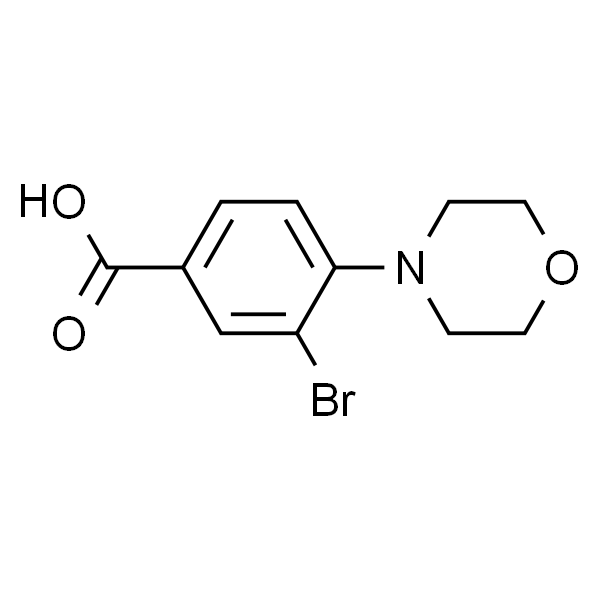 3-溴-4-(4-吗啉基)苯甲酸