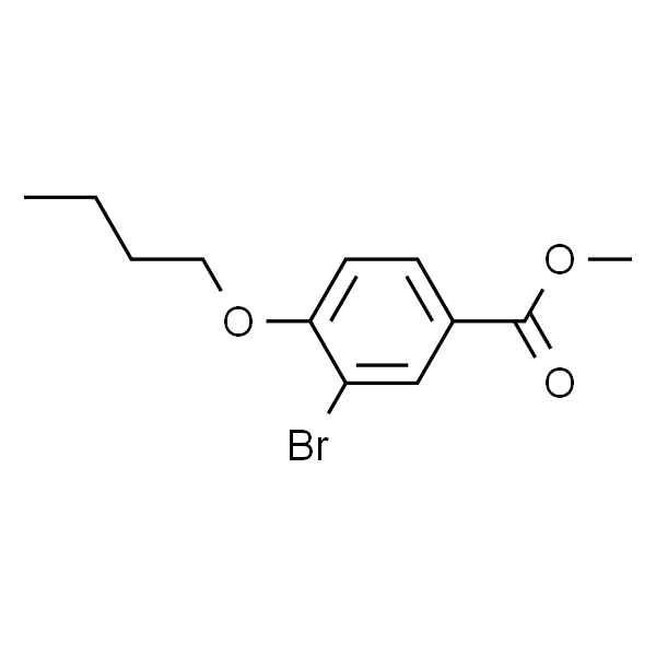 3-溴-4-丁氧基苯甲酸甲酯