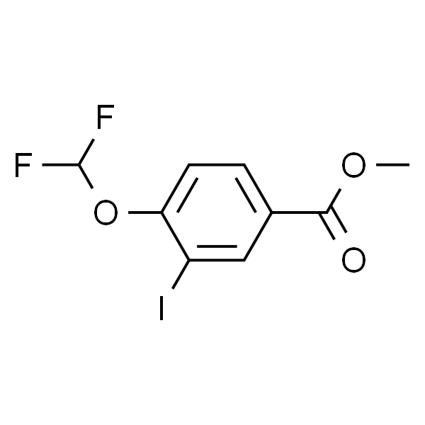 4-(二氟甲氧基)-3-碘苯甲酸甲酯