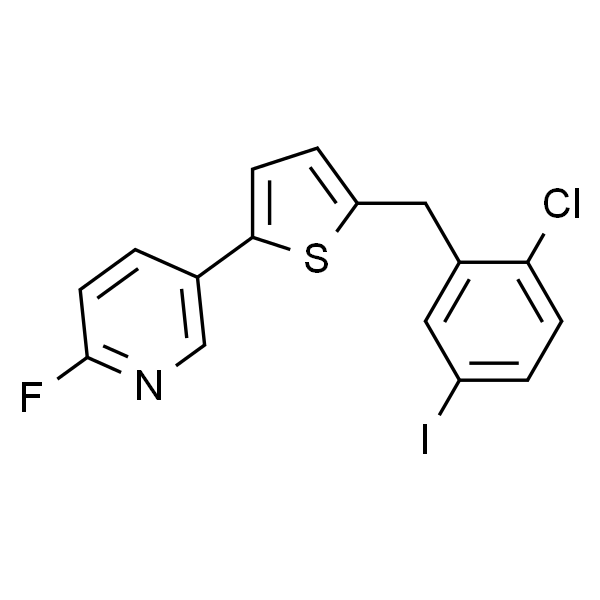 2-(2-氯-5-碘苯甲基)-5-(6-氟吡啶-3-基)噻吩