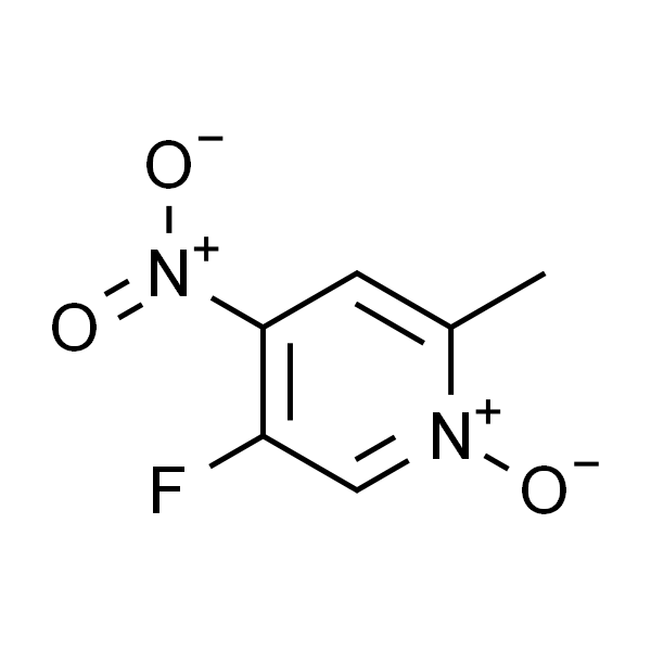2-甲基-4-硝基-5-氟吡啶-1-氧化物