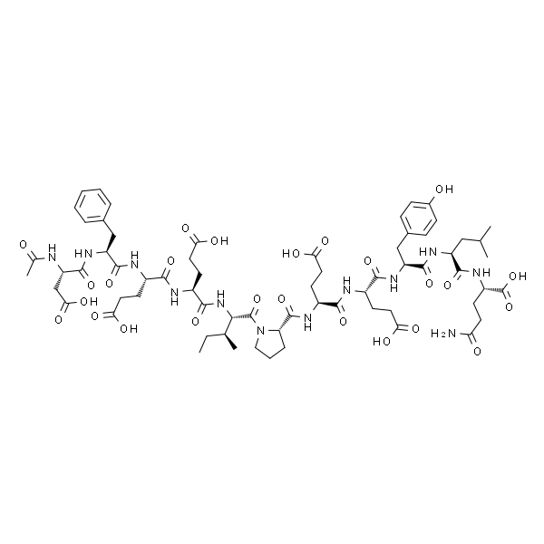(2S,5S,8S,11S,14S)-2-(3-氨基-3-氧丙基)-14-((S)-1-((2S,5S,8S,11S,14S)-11-苄基-2-((S)-仲丁基)-5,8-双(2-羧乙基)-14-(羧甲基)-4,7,10,13,16-五氧代-3,6,9,12,15-戊五氮杂十七烷酰基)吡咯烷-2-羧酰胺基)-11-(2-羧乙基)-8-(4-羟基苄基)-5-异丁基-4,7,10,13-四氧代-3,6,9,12-四氮杂七烷二酸
