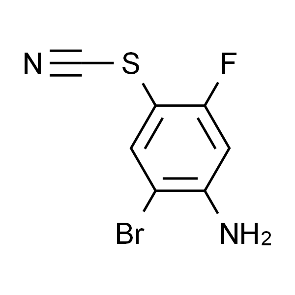 2-溴-5-氟-4-硫代氰基苯胺